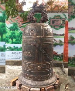 CHUÔNG ĐỒNG 1100KG ĐÚC TẠI CHÙA
