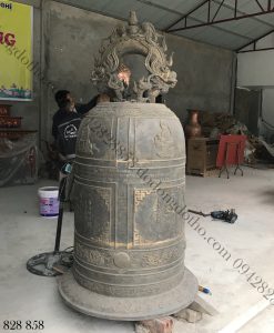 CHUÔNG ĐỒNG ĐỎ THIẾC SAO VÀNG 700KG