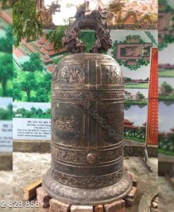 CHUÔNG ĐỒNG 1100KG ĐÚC TẠI CHÙA