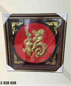 CHỮ PHÚC HÓA RỒNG NỀN NHỰA
