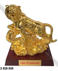 TƯỢNG HỔ MẠ VÀNG