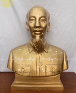 TƯỢNG BÁC HỒ BÁN THÂN CAO 1M55