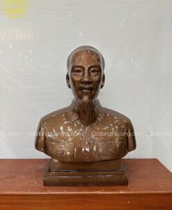 TƯỢNG BÁC HỒ BÁN THÂN 60CM