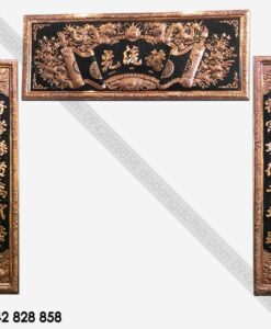 ĐẠI TỰ LỒNG CUỐN THƯ ĐỒNG ĐỎ 1m76