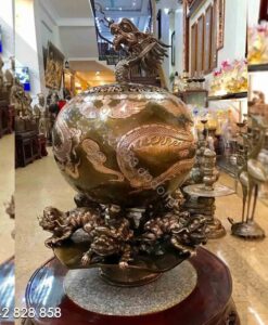 ĐỈNH ĐỒNG ĐỎ NGŨ PHÚC 1M2