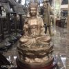 TƯỢNG PHẬT ADIDA ĐỒNG ĐỎ CAO 1M