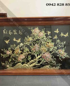 TRANH VINH HOA PHÚ QUÝ ĐỒNG VÀNG
