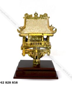 CHÙA MỘT CỘT MẠ VÀNG 30CM