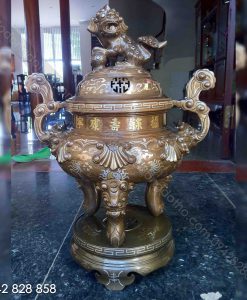 ĐỈNH 60 ĐỒNG ĐỎ KHẢM 5 CHỮ VÀNG