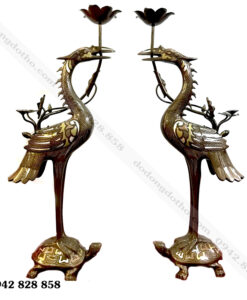 HẠC 60 ĐỒNG ĐỎ KHẢM NGŨ SẮC