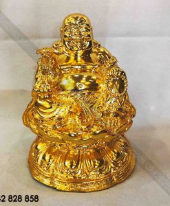 TƯỢNG DI LẶC NGỒI ĐÀI SEN MẠ VÀNG