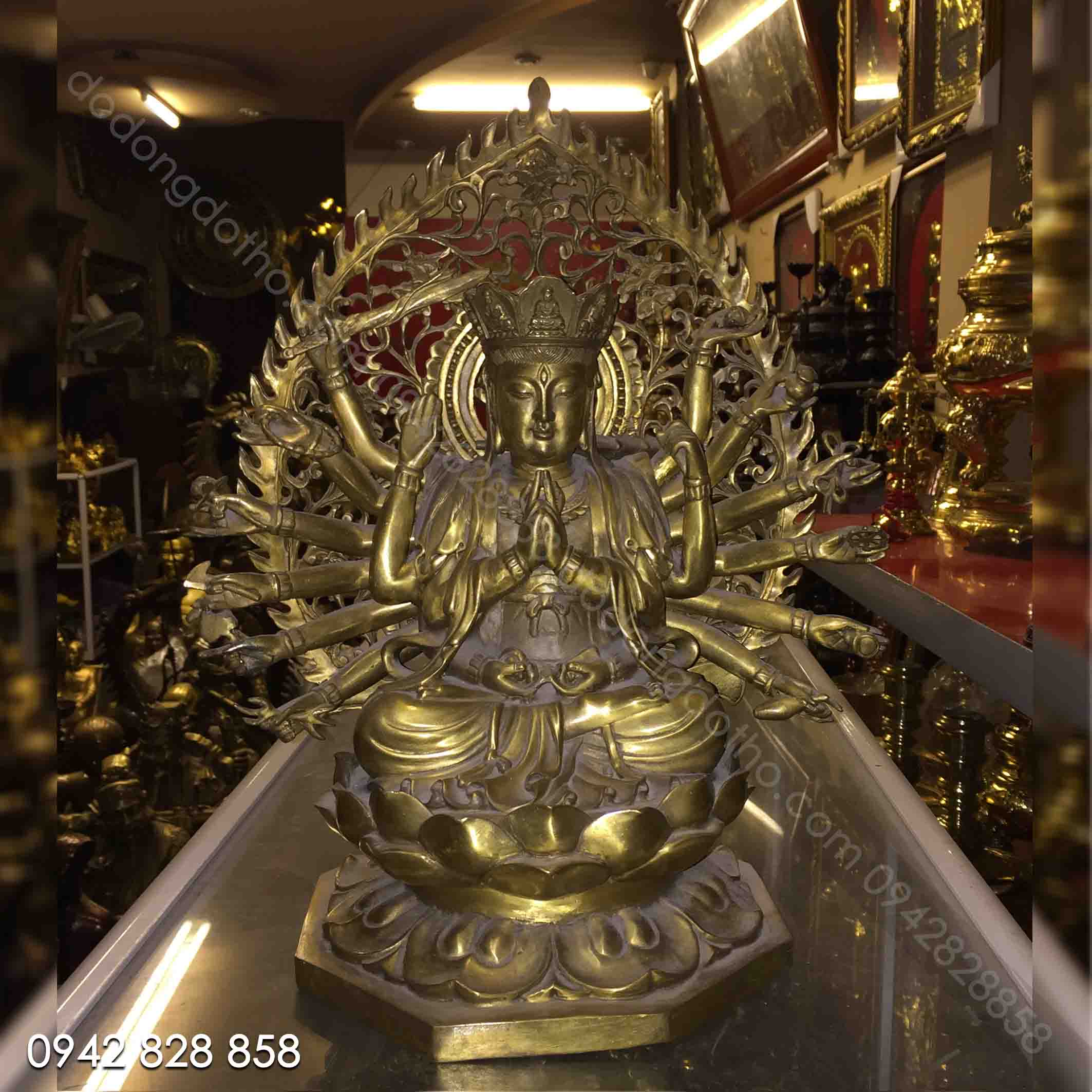 TƯỢNG PHẬT CHUẨN ĐỀ 50CM