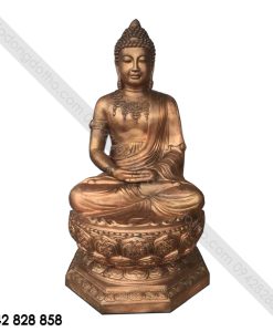 TƯỢNG PHẬT NGỒI ĐÀI SEN 1M50