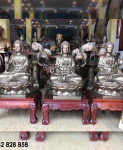 TƯỢNG PHẬT TAM THẾ 1M