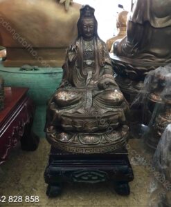 TƯỢNG BỒ TÁT KHẢM TAM KHÍ 60CM