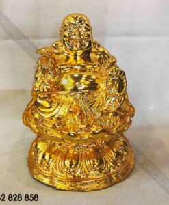 TƯỢNG DI LẶC NGỒI ĐÀI SEN MẠ VÀNG