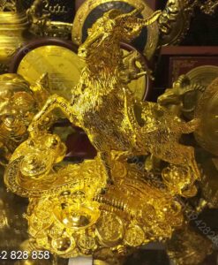 TƯỢNG DÊ MẠ VÀNG 5