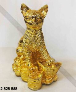 TƯỢNG MÈO MẠ VÀNG