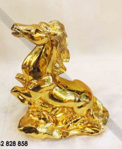 TƯỢNG NGỰA MẠ VÀNG 2