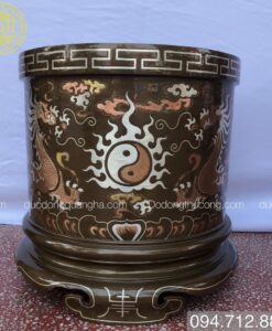 BÁT HƯƠNG ĐỒNG ĐỎ KHẢM TAM KHÍ