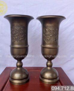 ỐNG HƯƠNG ĐỒNG VÀNG HUN NÂU GIẢ CỔ