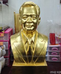 TƯỢNG CHÂN DUNG THIẾP VÀNG 9999