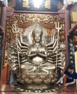 TƯỢNG PHẬT THIÊN THỦ THIÊN NHÃN CAO 1M76