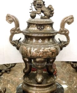 LƯ HƯƠNG  ĐỒNG DỎ 1M20 KHẢM TAM KHÍ