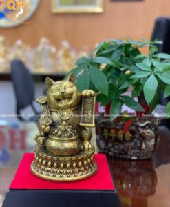 MÈO THẦN TÀI MÀU GIẢ CỔ
