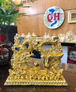 RỒNG PHƯỢNG CHẦU NGỌC MẠ VÀNG 9999