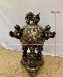 ĐỈNH CẦU 90CM KHẢM TAM KHÍ