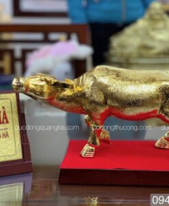 TRÂU TO MẠ VÀNG 24K