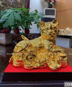 MÈO NẰM TIỀN MẠ VÀNG