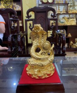 RẮN CHỮ PHÚC BÉ DÁT VÀNG 9999
