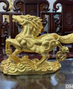 NGỰA DÂY TIỀN DÁT VÀNG 9999
