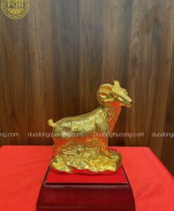 DÊ ĐỨNG ĐỒNG CỎ MẠ VÀNG 24K