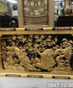 TRANH NGỌC ĐƯỜNG PHÚ QUÝ DÁT VÀNG 9999