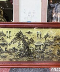 TRANH MÃ ĐÁO THÀNH CÔNG MÀU GIẢ CỔ