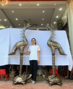 HẠC 2M2 KHẢM NGŨ SẮC