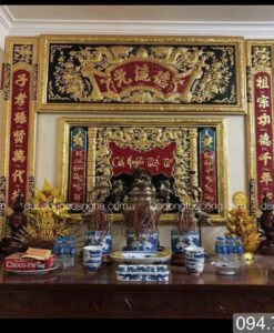 BỘ ĐẠI TỰ CÂU ĐỐI 1M75 ĐỎ ĐEN