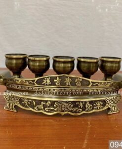 NGAI 5 CHÉN ĐỒNG VÀNG MÀU 2 CÔNG NGHỆ
