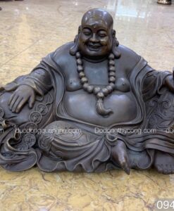 TƯỢNG DI LẠC ĐỒNG VÀNG HUN GIẢ CỔ