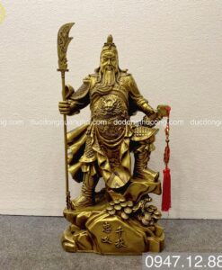 TƯỢNG QUAN VÂN TRƯỜNG ĐỨNG CÂY TÙNG