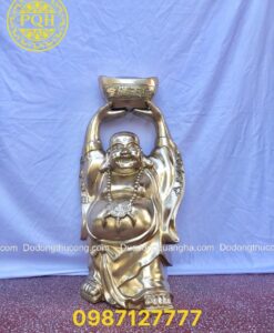 TƯỢNG THẦN TÀI ĐỒNG CATUT CAO 68CM