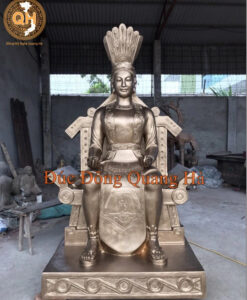 TƯỢNG MẪU ÂU CƠ ĐỒNG ĐỎ CAO 2M