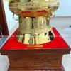 BÀN GIAO QUẢ TRỐNG 50CM MẠ VÀNG CHO KHÁCH NINH BÌNH